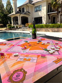 Bams & Bubbly Mahjong Mat | The Champagne & Mahj Collection