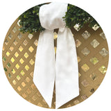 Cotton Wreath Sashes Pastel