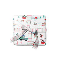Ski Dogs Gift Wrap