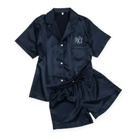 Women's Satin Pajama Sleepwear Set - 3 Available Colors