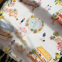 Farmers Market Mahjong Mat | Double-Sided American Mahjong Mat