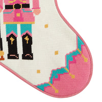 Nutcrackers Embroidered Stocking