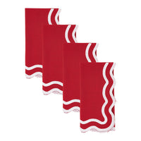 Scalloped Edge Cloth Napkin