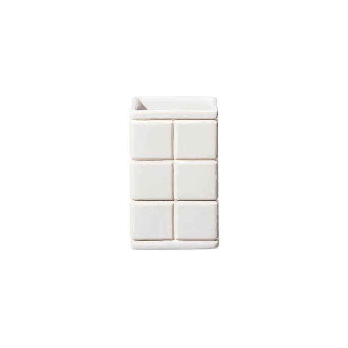 CERAMIC BATH ENSEMBLE TOOTHBRUSH STAND