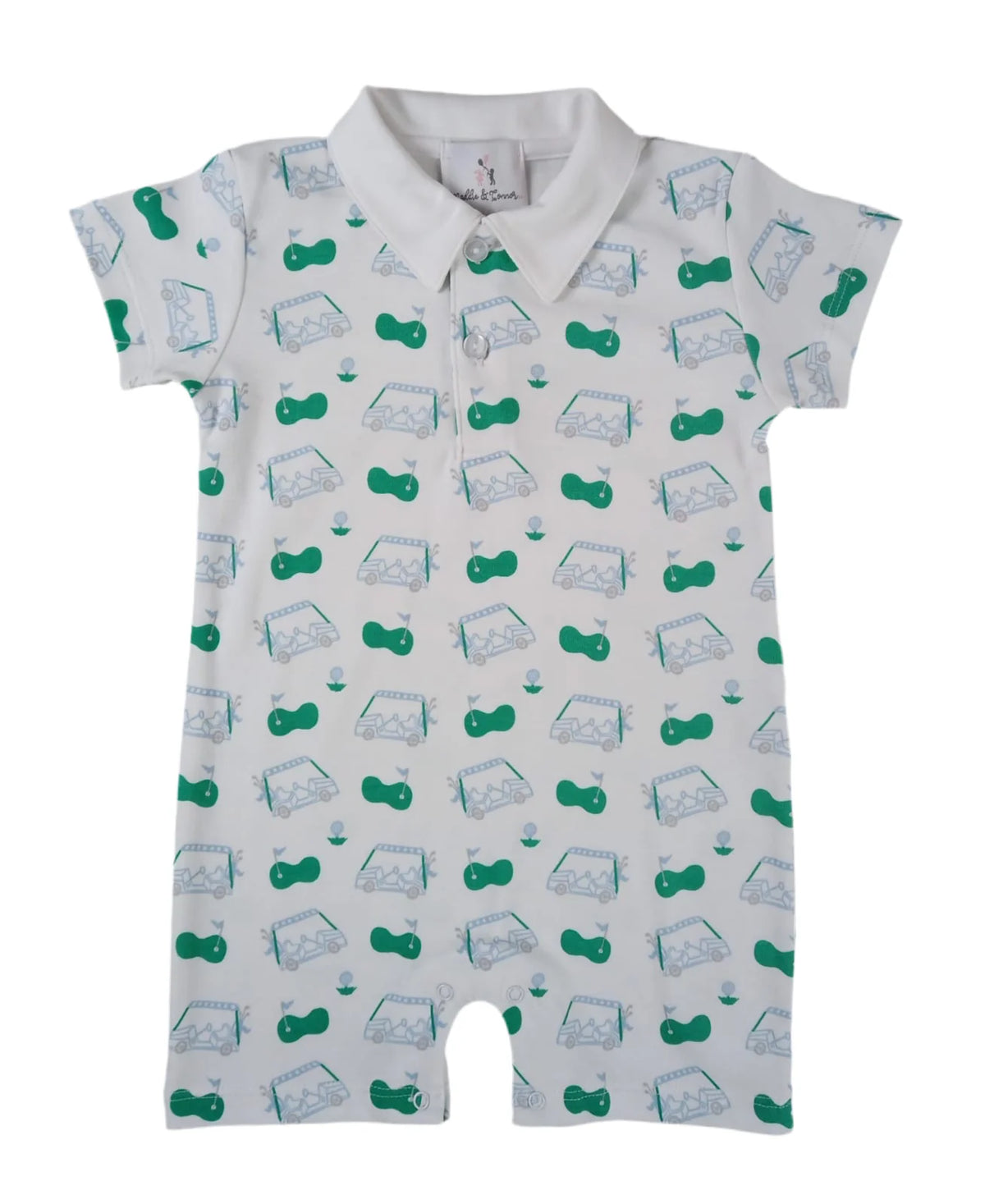 Tee Time Boys Romper