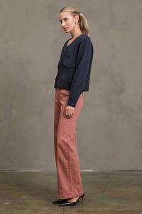 Vintage Seam Wide Denim - RB1056