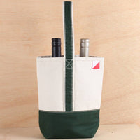 2- Bottle Canvas Wine Gift Host Bag
