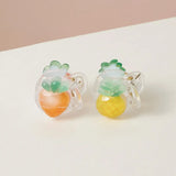 6 Pcs Summer Fruits Mini Claw Hair Clips