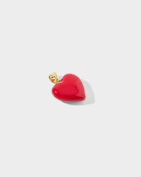 Reign Enamel Heart Charm