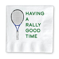 TENNIS COCKTAIL NAPKINS - Classic Charm