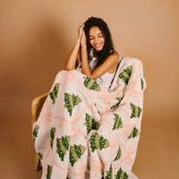 Cozy Dreams Luxe Blanket - Twinkling Trees