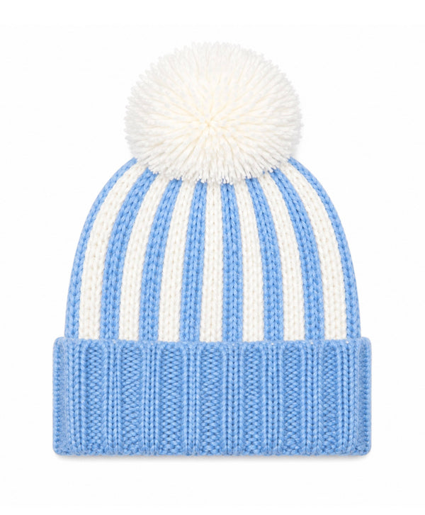 Regatta Striped Bobble Hat | Pink or Blue