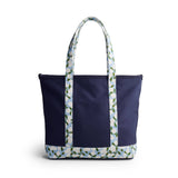 Canvas Hydrangea Large Tote