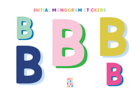 Individual Alphabet Stickers - Refills