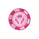 Lovebirds Josephine Salad and Dessert Plates - 8 per pack in Sky & Lima