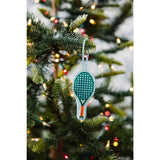 Needlepoint Icon Ornament - Tennis Racket