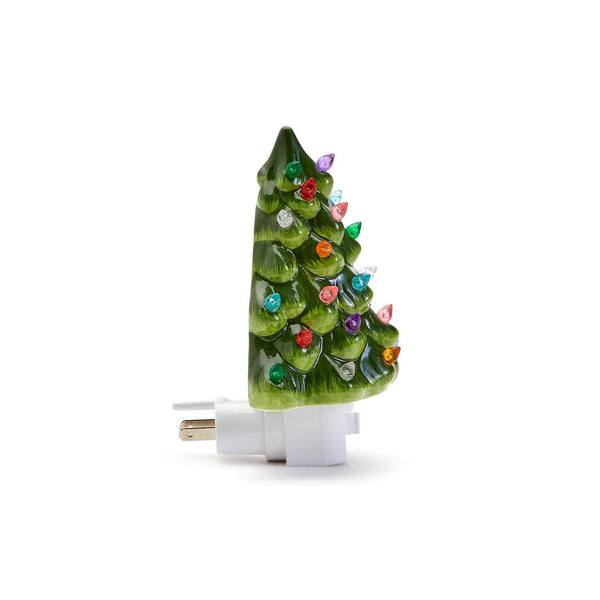 Vintage Christmas Tree Nightlight Décor