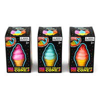 12PCS - Replica Ice Cream Cone Squishy Toy – Non Authentic Nee Doh Style Stress Toy