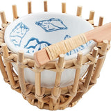 White Sea Woven Tidbit Set