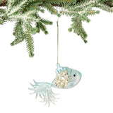 Sparkling Fish Hand-Blown Glass Ornament