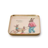 Easter Hello Decorative Metal Trays