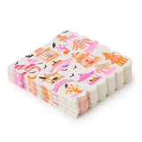 Haunted Pagoda 3-Ply Scalloped Edge Cocktail Napkin