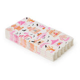 Haunted Pagoda 3-Ply Scalloped Edge Guest Napkin