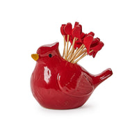 Deck the Halls Cardinal Pick Holder