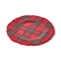 Tartan Traditions Set of 4 Melamine Dinner Plates