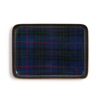 Tartan Set of 4 Decorative Metal Trays