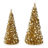 Gold Trees with Pearl Accents