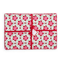 Double-Sided Poinsettia Placemat with Ric Rac Trim (set of 4)
