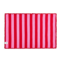 Double-Sided Poinsettia Placemat with Ric Rac Trim (set of 4)