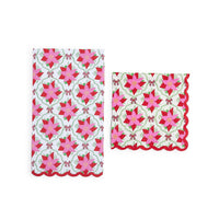 Poinsettia Paper Dinner Napkins