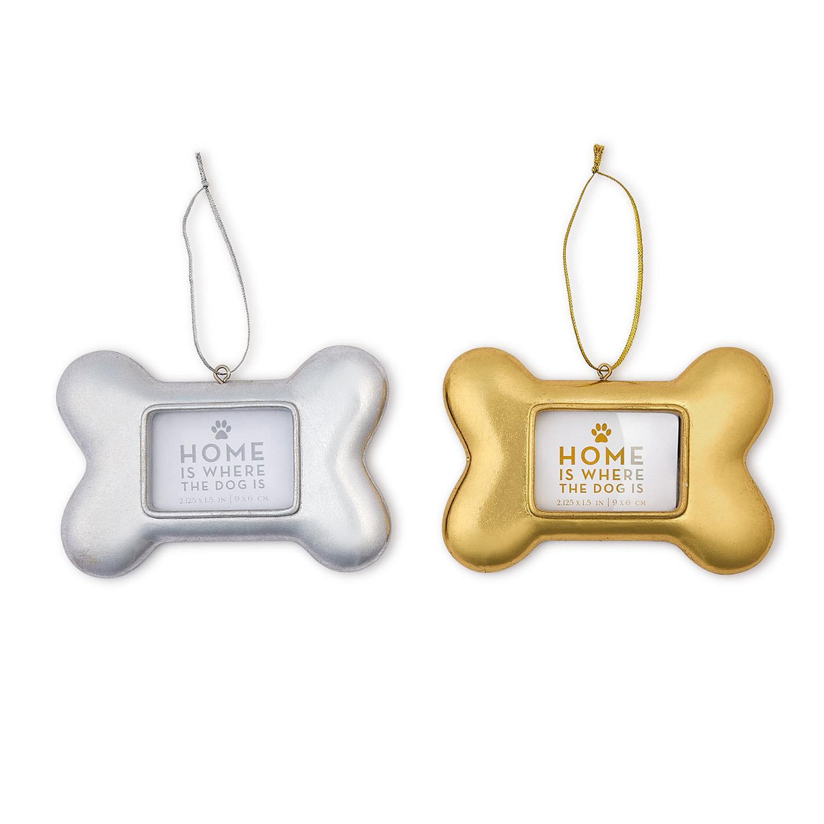 Dog Bone Photo Frame Ornament