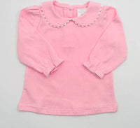 Shirt- Scalloped Collared LS