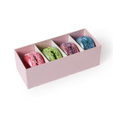 Set of 4 Macaron Ornaments in Gift Box