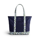 Canvas Hydrangea Large Tote