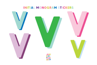Individual Alphabet Stickers - Refills