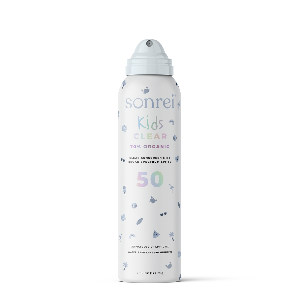 Sonrei Kids Clear Organic Clear Sunscreen Mist SPF 50