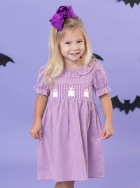 Gorgeous Ghosty Smocked Gingham Dress