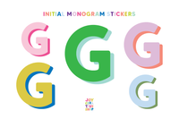 Individual Alphabet Stickers - Refills