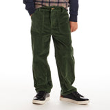 Kids Wide Leg Corduroy Pants | Green