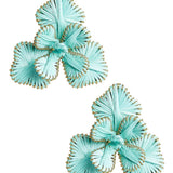 Kaia Raffia Flower Earring