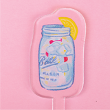 Mason Jar Acrylic Stir Stick