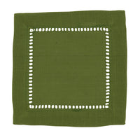 Poly Hemstitched Cocktail Napkin