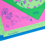 Cherry Blossom Mahjong Playing Mat (Jade)