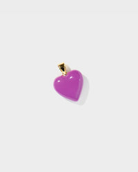 Reign Enamel Heart Charm
