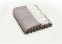 Fringed Herringbone Throws