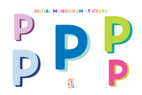 Individual Alphabet Stickers - Refills